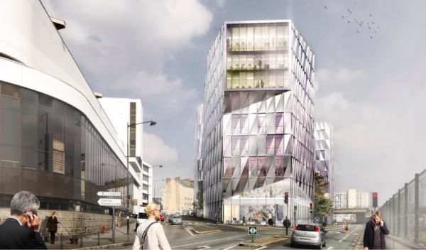 Urban Quartz Rennes Gare Immobilier Entreprise Tourny Meyer