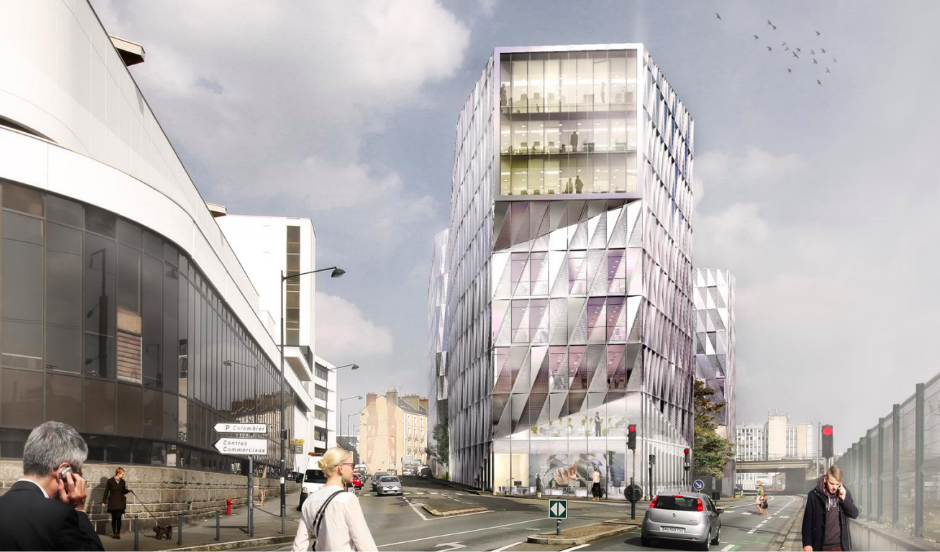 Urban Quartz Rennes Gare Immobilier Entreprise