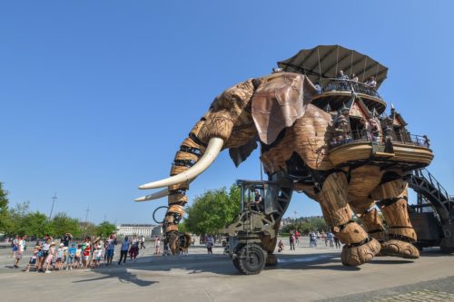 Elephant Quartier De L Ile De Nantes 500x333