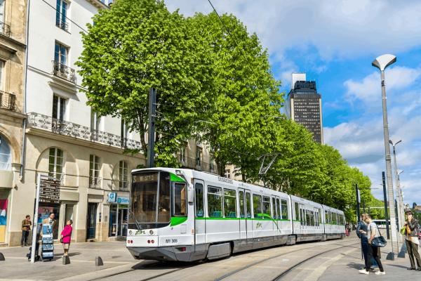 Tramway de la ligne 3 à Nantes